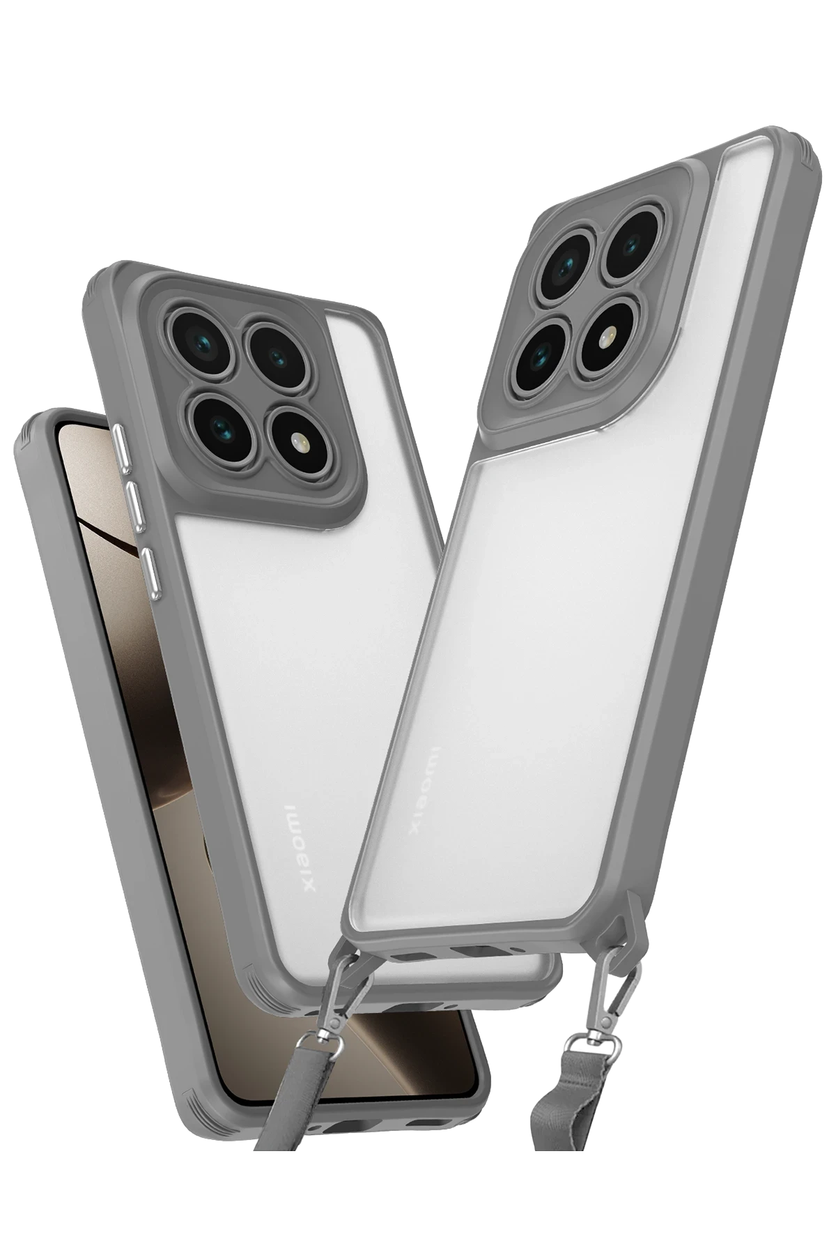 newface-xiaomi-mi-14t-kilif-penta-silikon-kilif-titan-gri-default Uray store Xiaomi Mi 14T Kılıf Penta Silikon Kılıf - Titan Gri - Görsel 1