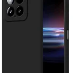 Uray store Xiaomi Mi 14T Pro Kılıf Nano içi Kadife Silikon - Siyah