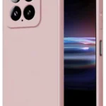Uray store Xiaomi Mi 15 Kılıf Nano içi Kadife Silikon - Pudra