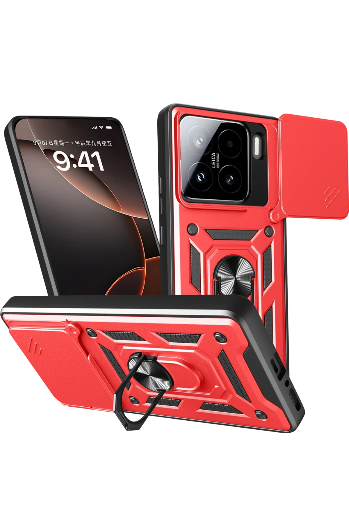 newface-xiaomi-mi-15-kilif-pars-lens-yuzuklu-silikon-kirmizi-default Uray store Xiaomi Mi 15 Kılıf Pars Lens Yüzüklü Silikon - Kırmızı - Görsel 1