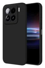 Uray store Xiaomi Mi 15 Pro Kılıf Nano içi Kadife Silikon - Siyah