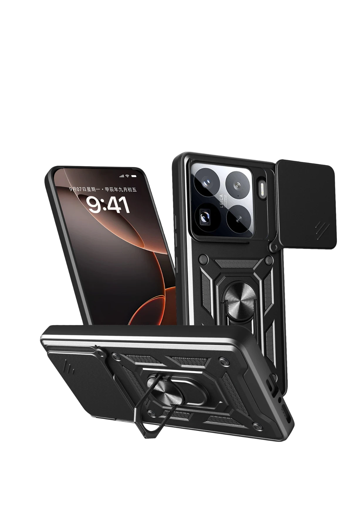 newface-xiaomi-mi-15-pro-kilif-pars-lens-yuzuklu-silikon-siyah-default Uray store Xiaomi Mi 15 Pro Kılıf Pars Lens Yüzüklü Silikon - Siyah - Görsel 1