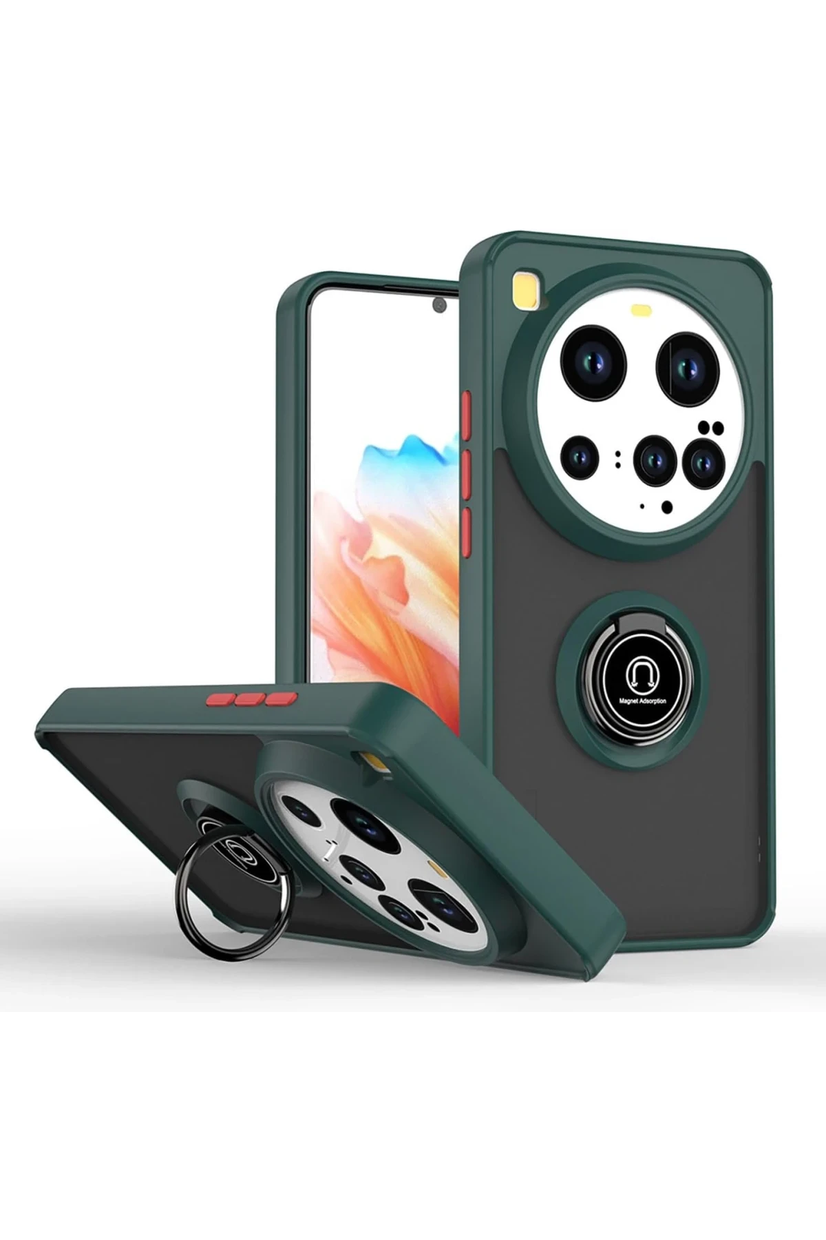 newface-xiaomi-mi-15-ultra-kilif-montreal-yuzuklu-silikon-kapak-yesil-default Uray store Xiaomi Mi 15 Ultra Kılıf Montreal Yüzüklü Silikon Kapak - Yeşil - Görsel 1