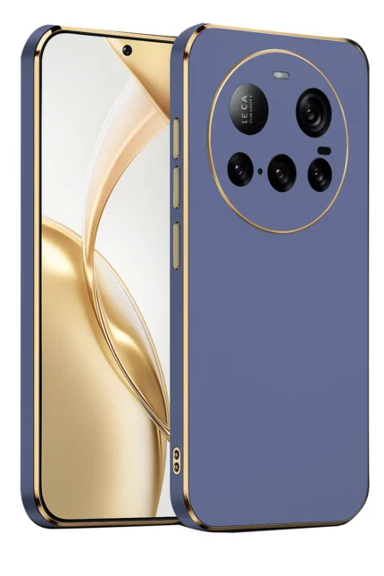 Uray store Xiaomi Mi 15 Ultra Kılıf Volet Silikon - Mavi