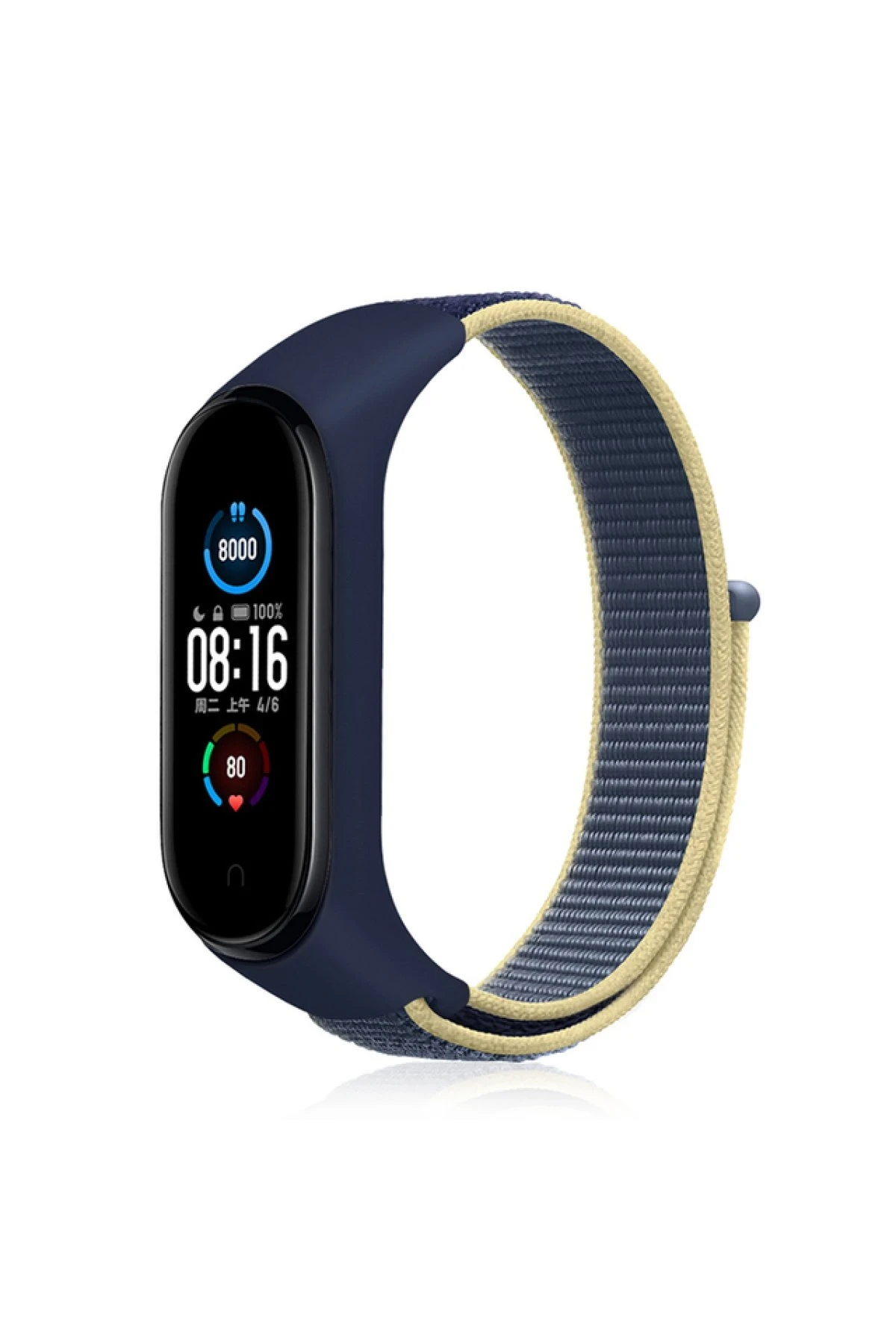 newface-xiaomi-mi-band-4-hasirli-cirtcirtli-kordon-sari-lacivert-default Uray store Xiaomi Mi Band 4 Hasırlı Cırtcırtlı Kordon - Sarı-Lacivert - Görsel 1