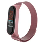 Uray store Xiaomi Mi Band 4 Metal Mıknatıslı Kordon - Rose
