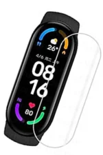 Uray store Xiaomi Mi Band 6 Polymer Nano Ekran Koruyucu - Şeffaf - Görsel 2