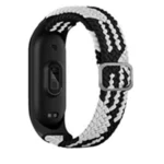 Uray store Xiaomi Mi Band 6 Star Kordon - Siyah-Beyaz