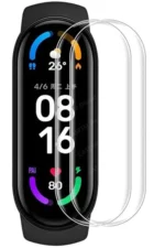 Uray store Xiaomi Mi Band 7 Polymer Nano Ekran Koruyucu - Şeffaf