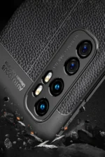 Uray store Xiaomi Mi Note 10 Lite Kılıf Auto Focus Kapak - Kırmızı - Görsel 4