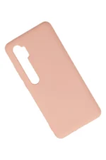 Uray store Xiaomi Mi Note 10 Lite Kılıf Nano içi Kadife Silikon - Pudra - Görsel 2