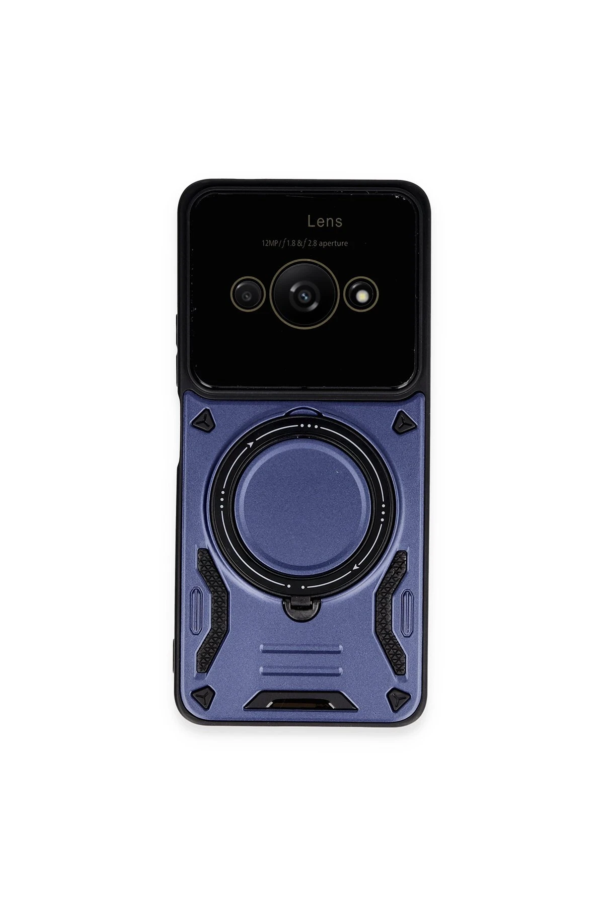 newface-xiaomi-poco-c61-kilif-joy-lens-standli-kapak-lacivert-default Uray store Xiaomi Poco C61 Kılıf Joy Lens Standlı Kapak - Lacivert - Görsel 1