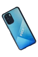 Uray store Xiaomi Poco F3 Kılıf Miami Şeffaf Silikon - Lacivert - Görsel 2