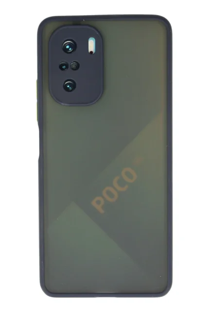 Uray store Xiaomi Poco F3 Kılıf Montreal Silikon Kapak - Lacivert