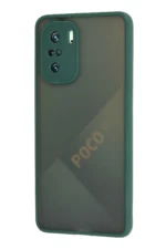 Uray store Xiaomi Poco F3 Kılıf Montreal Silikon Kapak - Yeşil - Görsel 2