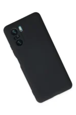 Uray store Xiaomi Poco F3 Kılıf Nano içi Kadife Silikon - Lacivert - Görsel 2