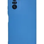 Uray store Xiaomi Poco F3 Kılıf Nano içi Kadife Silikon - Mavi