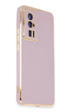 Uray store Xiaomi Poco F5 Pro Kılıf Volet Silikon - Mor - Görsel 2