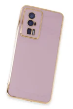Uray store Xiaomi Poco F5 Pro Kılıf Volet Silikon - Mor - Görsel 3