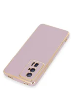 Uray store Xiaomi Poco F5 Pro Kılıf Volet Silikon - Mor - Görsel 5