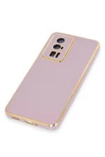 Uray store Xiaomi Poco F5 Pro Kılıf Volet Silikon - Mor - Görsel 6