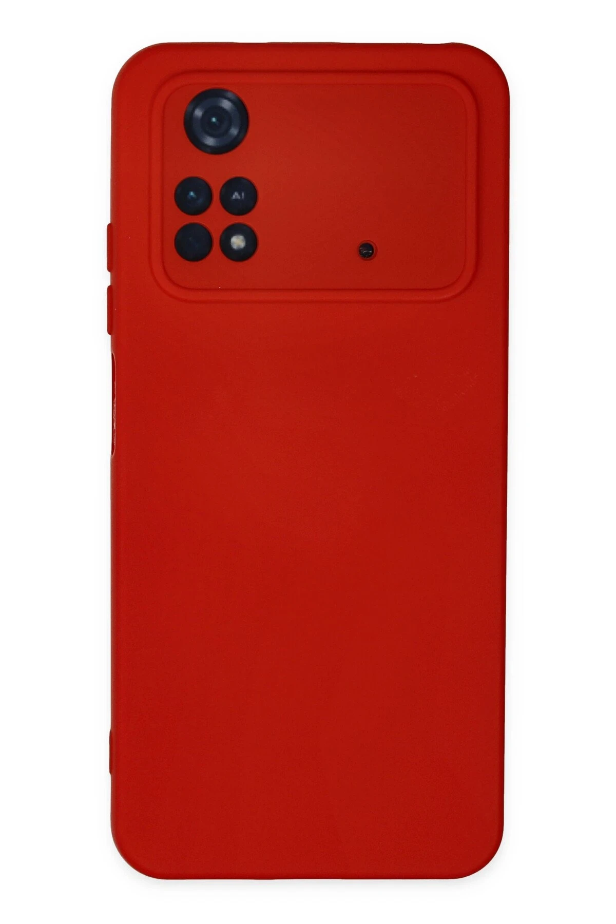 newface-xiaomi-poco-m4-pro-4g-kilif-nano-ici-kadife-silikon-kirmizi-default Uray store Xiaomi Poco M4 Pro 4G Kılıf Nano içi Kadife Silikon - Kırmızı - Görsel 1