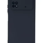 Uray store Xiaomi Poco M4 Pro 4G Kılıf Nano içi Kadife Silikon - Lacivert