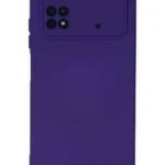 Uray store Xiaomi Poco M4 Pro 4G Kılıf Nano içi Kadife Silikon - Mor