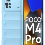 Uray store Xiaomi Poco M4 Pro 4G Kılıf Optimum Silikon - Sky Blue
