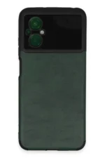 Uray store Xiaomi Poco M5 Kılıf Loop Deri Silikon - Yeşil
