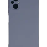 Uray store Xiaomi Poco M5 Kılıf Nano içi Kadife Silikon - Gri