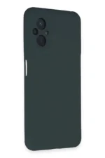 Uray store Xiaomi Poco M5 Kılıf Nano içi Kadife Silikon - Koyu Yeşil - Görsel 2