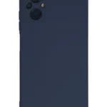 Uray store Xiaomi Poco M5 Kılıf Nano içi Kadife Silikon - Lacivert