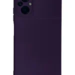 Uray store Xiaomi Poco M5 Kılıf Nano içi Kadife Silikon - Mor