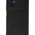 Uray store Xiaomi Poco M5 Kılıf Nano içi Kadife Silikon - Siyah
