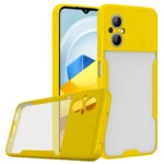 Uray store Xiaomi Poco M5 Kılıf Platin Silikon - Sarı