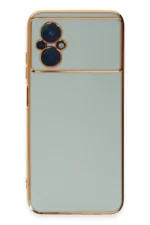 Uray store Xiaomi Poco M5 Kılıf Volet Silikon - Açık Yeşil - Görsel 2