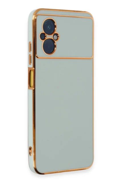 Uray store Xiaomi Poco M5 Kılıf Volet Silikon - Açık Yeşil