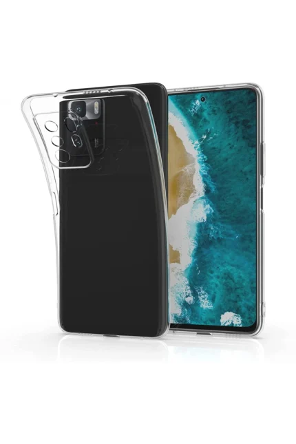 Uray store Xiaomi Poco X3 GT Kılıf Lüx Şeffaf Silikon