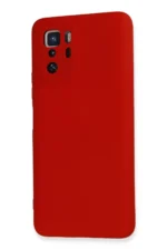 Uray store Xiaomi Poco X3 GT Kılıf Nano içi Kadife Silikon - Kırmızı - Görsel 3