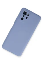 Uray store Xiaomi Poco X3 GT Kılıf Nano içi Kadife Silikon - Lila - Görsel 2