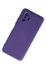 Uray store Xiaomi Poco X3 GT Kılıf Nano içi Kadife Silikon - Mor - Görsel 2