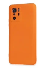 Uray store Xiaomi Poco X3 GT Kılıf Nano içi Kadife Silikon - Turuncu - Görsel 3