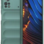 Uray store Xiaomi Poco X4 Pro 5G Kılıf Optimum Silikon - Koyu Yeşil