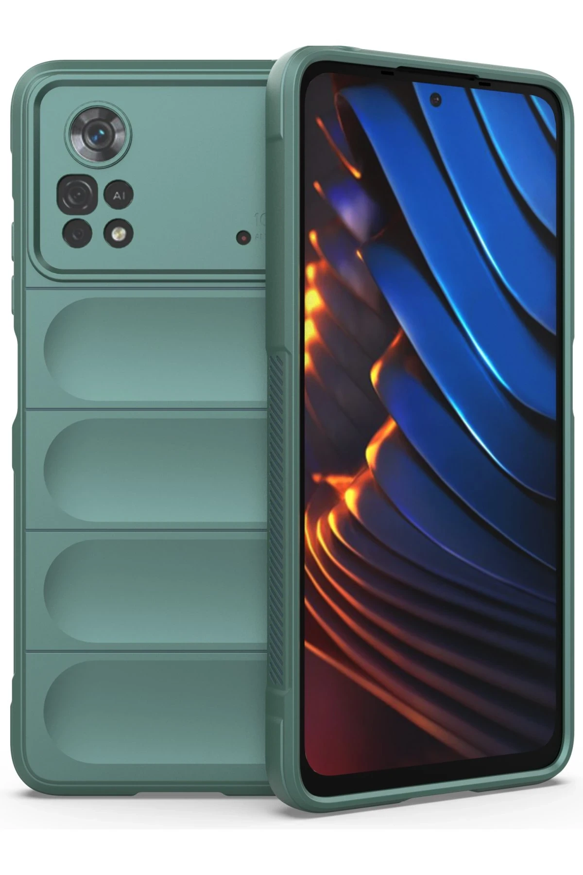 newface-xiaomi-poco-x4-pro-5g-kilif-optimum-silikon-koyu-yesil-default Uray store Xiaomi Poco X4 Pro 5G Kılıf Optimum Silikon - Koyu Yeşil - Görsel 1