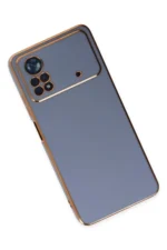 Uray store Xiaomi Poco X4 Pro 5G Kılıf Volet Silikon - Mavi - Görsel 3