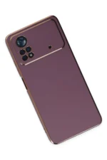 Uray store Xiaomi Poco X4 Pro 5G Kılıf Volet Silikon - Mor - Görsel 3
