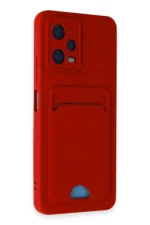 Uray store Xiaomi Poco X5 5G Kılıf Kelvin Kartvizitli Silikon - Kırmızı - Görsel 2