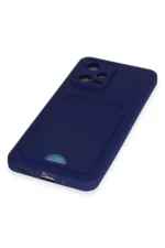 Uray store Xiaomi Poco X5 5G Kılıf Kelvin Kartvizitli Silikon - Lacivert - Görsel 4