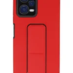 Uray store Xiaomi Poco X5 5G Kılıf Mega Standlı Silikon - Kırmızı